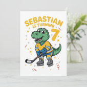 Invitation Happy Birthday Sebastian 7th Bday (Debout devant)