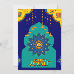 Invitation happy diwali