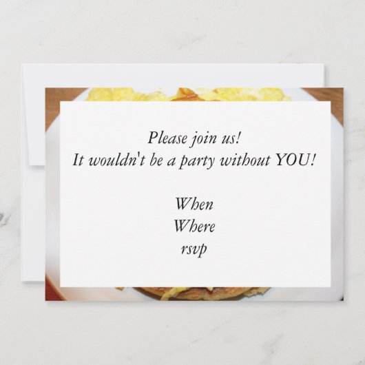 Invitation Happy Face Breakfast (Dos)