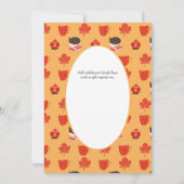 Invitation Happy Fall Ya'll Stay Cosy Folk Art Baby shower (Dos)