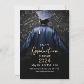 Invitation Happy Graduation Invitation, Classe De 2024 (Devant)