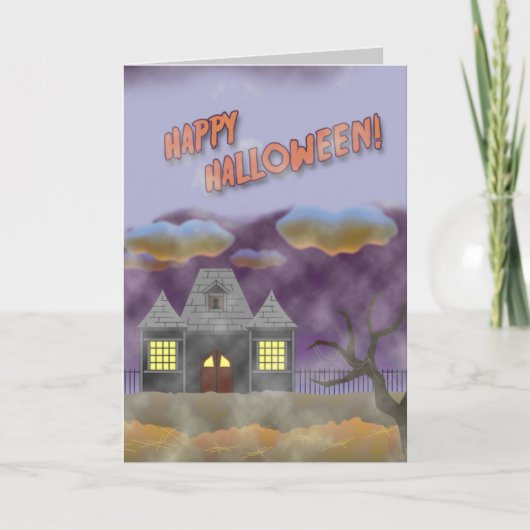 Invitation Happy Halloween - design 1 (Devant)