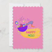 Invitation "Happy Holi - Un Art Festif" (Devant)