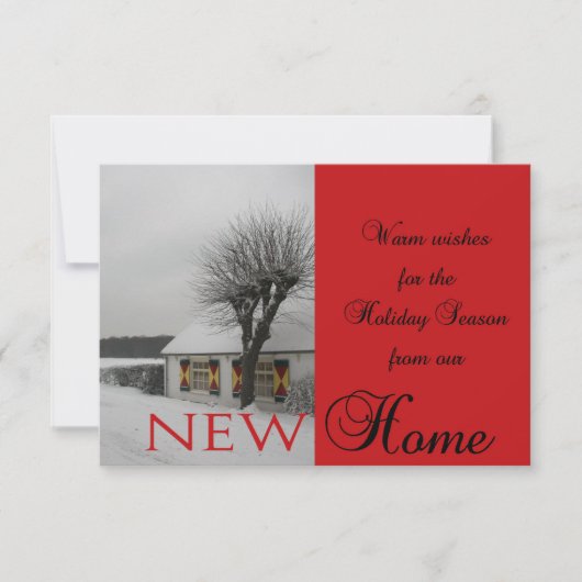 Invitation Happy Holidays (Devant)