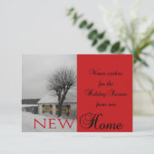 Invitation Happy Holidays (Debout devant)