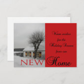 Invitation Happy Holidays (Devant / Derrière)