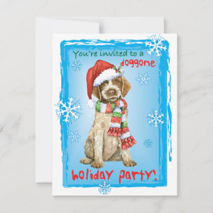 Invitation Happy Howlidays Griffon