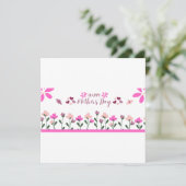 Invitation Happy Mother day multi Colour Design (Debout devant)