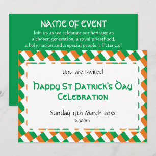 Invitation HAPPY ST PATRICK'S DAY Event Celebration