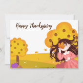 Invitation Happy Thanksgiving (Devant)