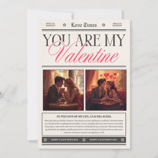 Invitation Happy Valentine’s Day Romantic Wall Art 