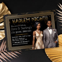 Harlem Nights Mariage afro-américain Anniversaire