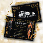 Invitation Harlem Nights Speakeasy Flapper Great Gatsby