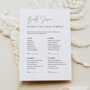 Invitation HARLOW Fête des mariées Ce qui se passe sur votre 