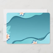 Invitation Harmony Baby shower Floral (Dos)