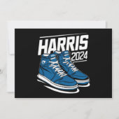 Invitation Harris 24 Vote Président Kamala Baskets d'élection (Devant)
