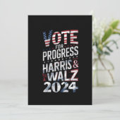 Invitation Harris et Walz 2024 (Debout devant)