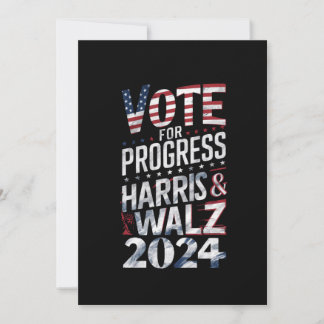 Invitation Harris et Walz 2024