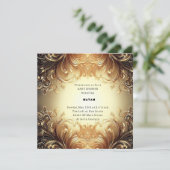 Invitation Harry Potter | Baby Shower Château de Poudlard (Debout devant)