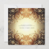 Invitation Harry Potter | Baby Shower Château de Poudlard (Dos)