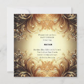 Invitation Harry Potter | Baby Shower Château de Poudlard (Devant)