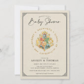 Invitation Harry Potter | Baby shower Cimier de Poudlard (Devant)