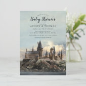 Invitation Harry Potter | Baby shower du château de Hogwarts (Debout devant)
