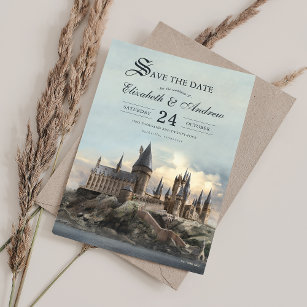 Invitation Harry Potter   Château de Hogwarts Enregistrer la 
