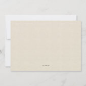 Invitation Harry Potter | Château de Poudlard Save the Date (Dos)
