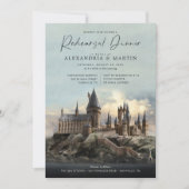 Invitation Harry Potter | Dîner de répétition du château de H (Devant)