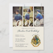 Invitation Harry Potter | Hogwarts 1er anniversaire Photo (Devant)