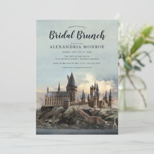 Invitation Harry Potter | Hogwarts Castle Bridal Brunch (Debout devant)