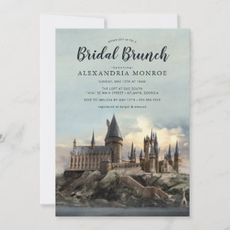 Invitation Harry Potter | Hogwarts Castle Bridal Brunch