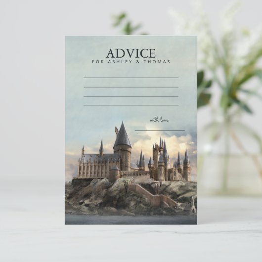 Invitation Harry Potter | Hogwarts Conseil bébé (Debout devant)