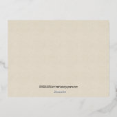 Invitation Harry Potter - Livres pour bébé (Verso)