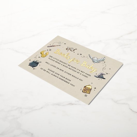 Invitation Harry Potter - Livres pour bébé (Rotation)