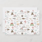 Invitation Harry Potter Magique | Annonce de Naissance à Poud (Dos)