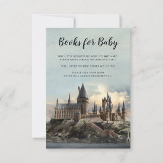 Invitation Harry Potter | Poudlard - Livres pour Bébé 