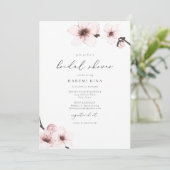 Invitation HARUMI Elégante Fête des mariées Sakura Cherry Blo (Debout devant)