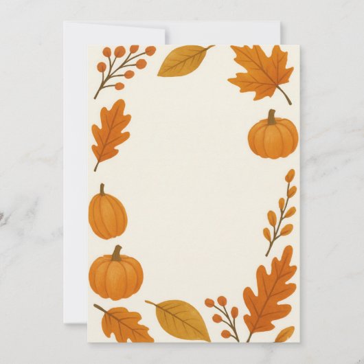 Invitation Harvest of Love (Devant)