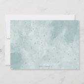 Invitation Hatching Bientôt Bird Baby shower d'aquarelle (Dos)