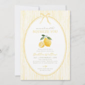 Invitation Hâte de vous serrer dans mes bras Bébé Shower au c (Devant)