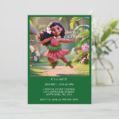 Invitation Hauʻoli Hula Princess (Debout devant)