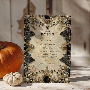 Invitation Hauné Cameo Gothic Halloween
