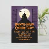 Invitation Hauné House Costume fête Halloween (Debout devant)