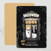 Invitation Hauné House Costume Party (Devant / Derrière)