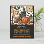 Invitation Hauné House Kids Costume fête Halloween (Debout devant)