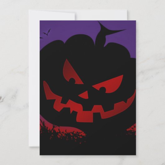 Invitation Hauned Grave Yard Halloween Party (Dos)