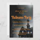Invitation Haunted All Hallows Eve Party (Dos)