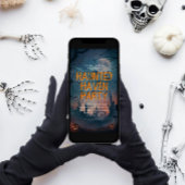 Invitation Haunted Blue Haven Halloween Party